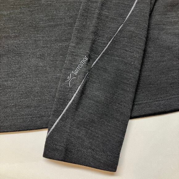 Terramar Thermawool Base Layer Long Sleeve Shirt Black Men's Size M - Picture 6 of 9